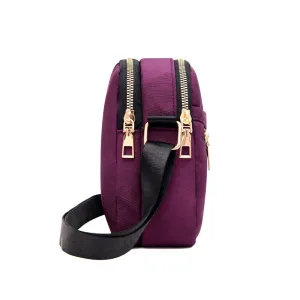 Women's Fashion Mobile Contrast Color Cloth Crossbody Bags