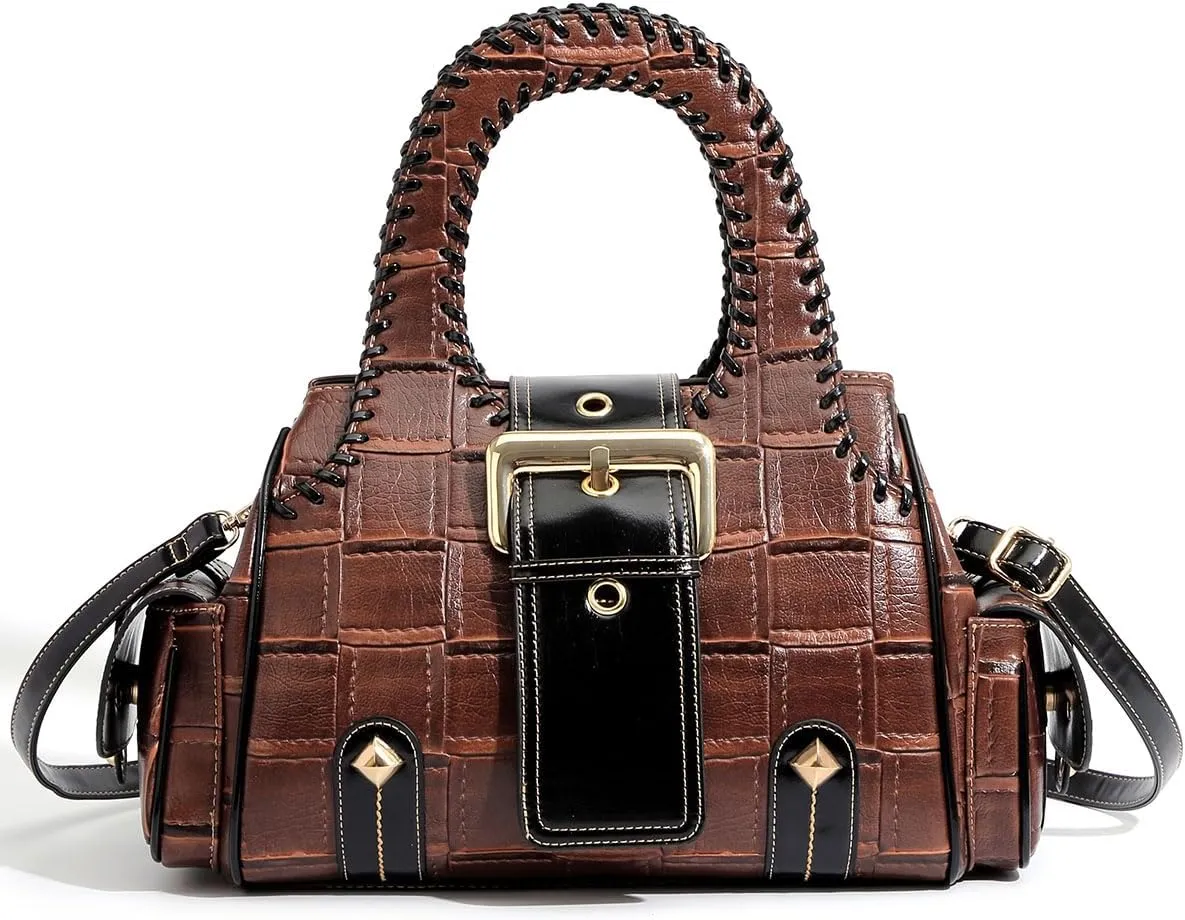Women's Handbag Set, woven leather for women Large Capacity Multi-layer 2025 new in crossbody bags Bag woman Fashionable