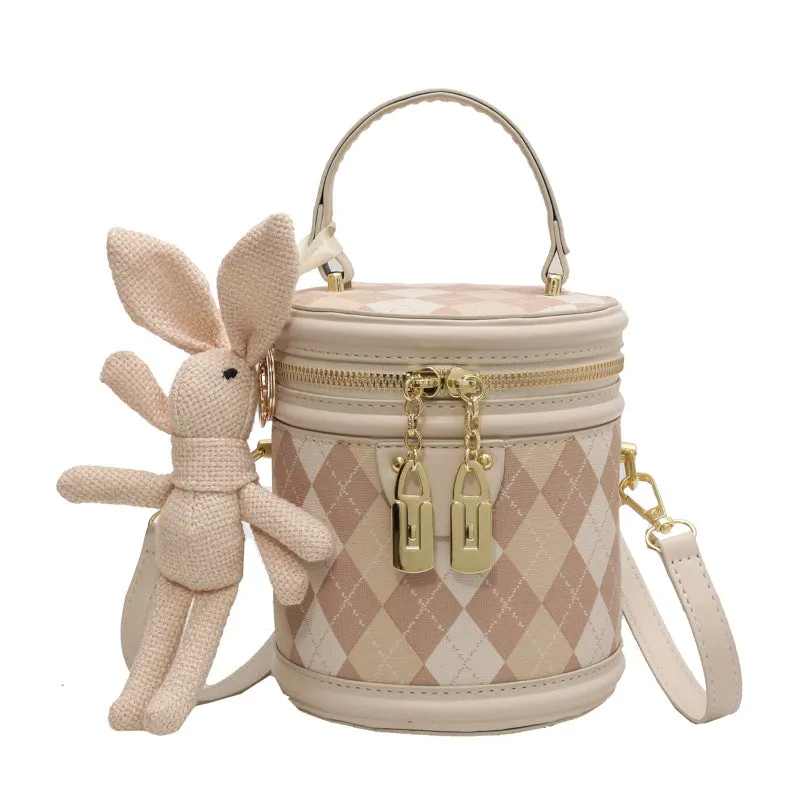 Women's High-grade Niche Diamond Portable Fashion Shoulder Bags