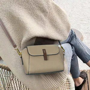 Women's Leather Classic Fashionable Shell Lightweight Mini Crossbody Bags