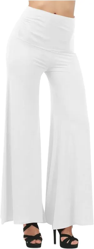 Womens Pants Workout Gym Yoga Pants Loose Fit Leggings High Waisted Cut Flare Wide Leg Soft Stretchy Comfy Trousers