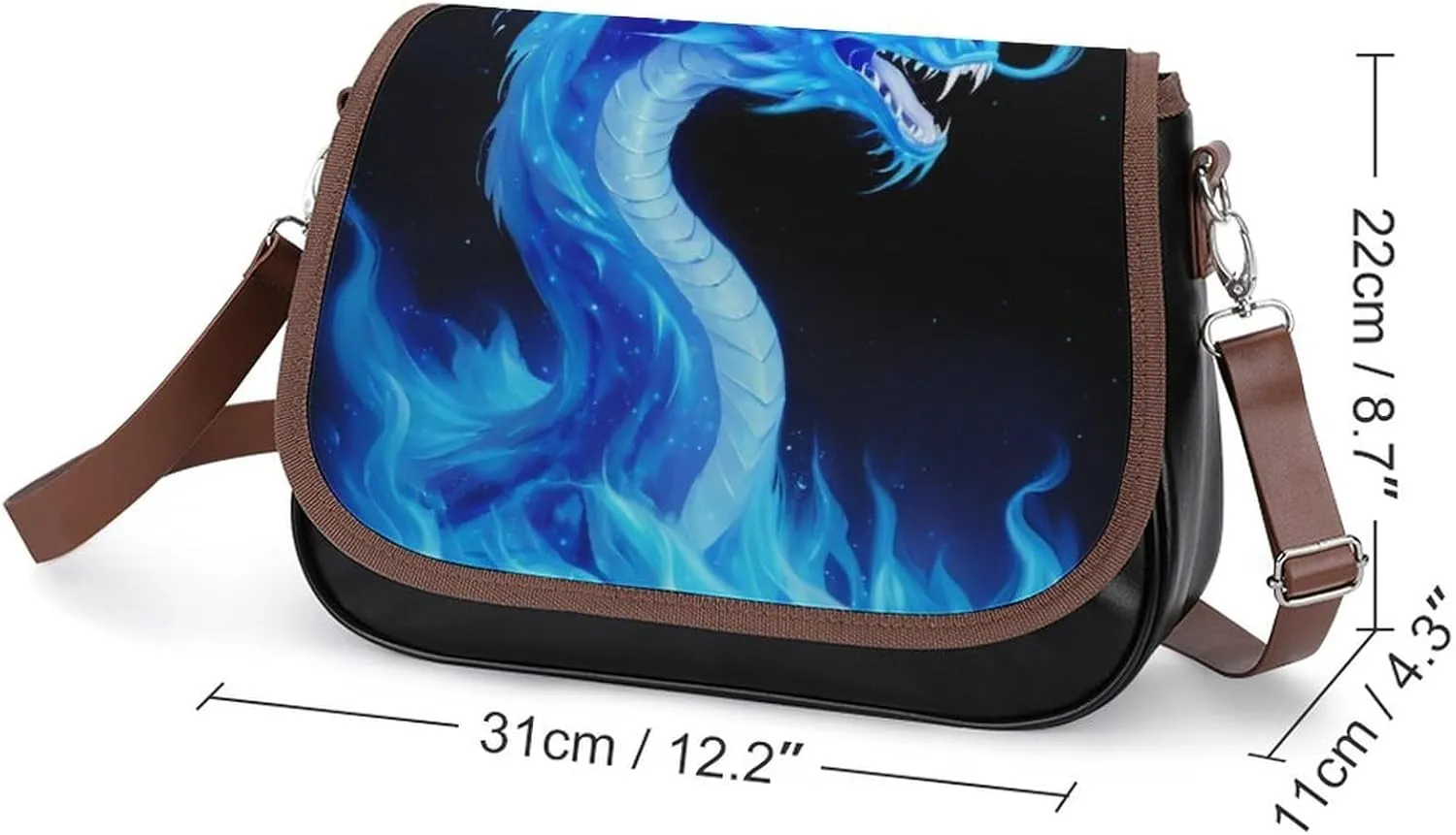 Womens PU Leather Crossbody Bag Lightweight Cellphone Purse Handbags with Adjustable Strap