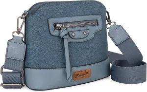 Wrangler Small Crossbody Bags for Women Shoulder Cute Purses and Handbags with Adjustable Strap