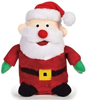 Zanies Holiday Musical Plush Dog Toys Plays Seasonal Christmas Song - Choose Character(Santa)