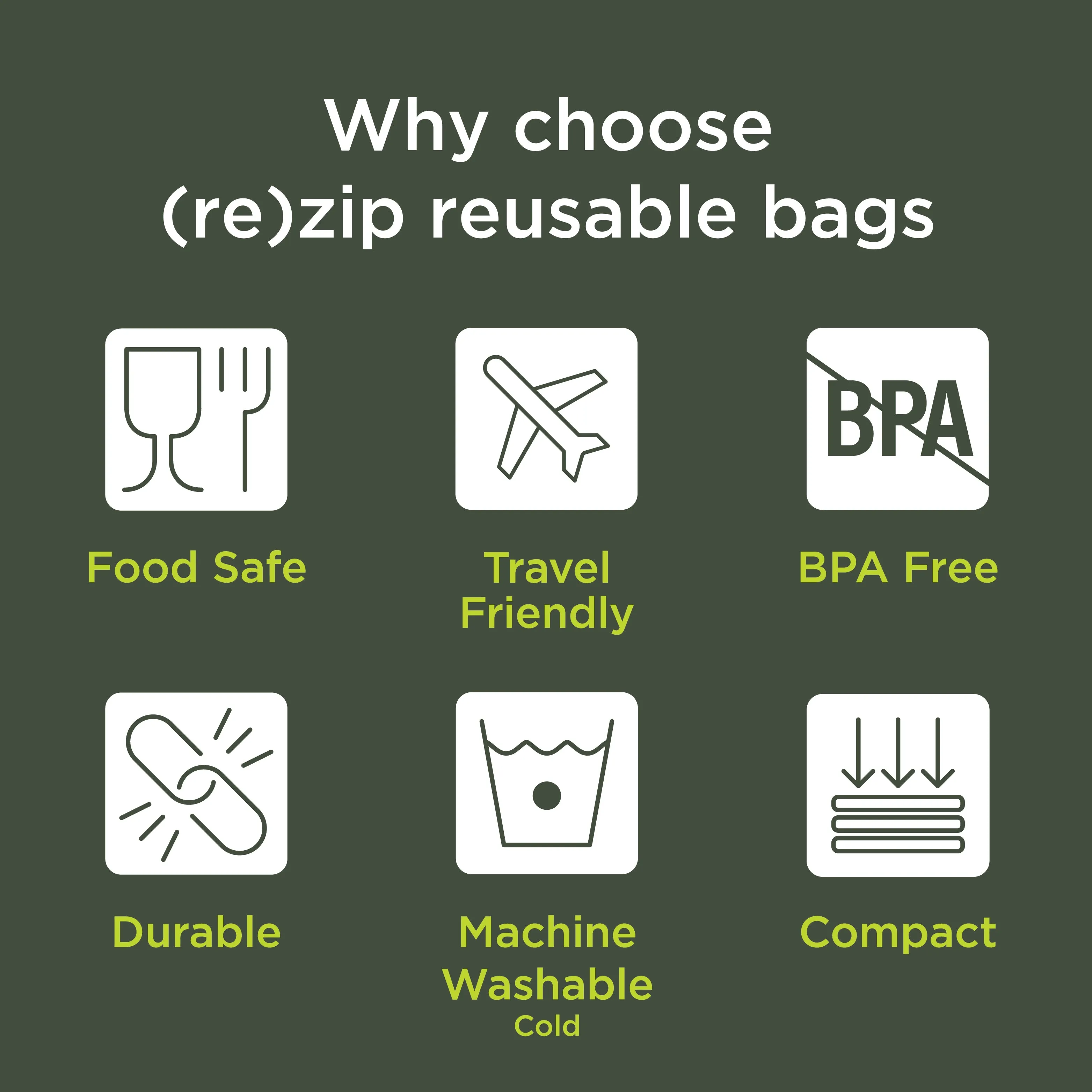 Zippered Gallon Bag