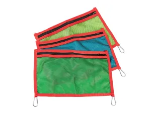 Zippered Mesh Pouch