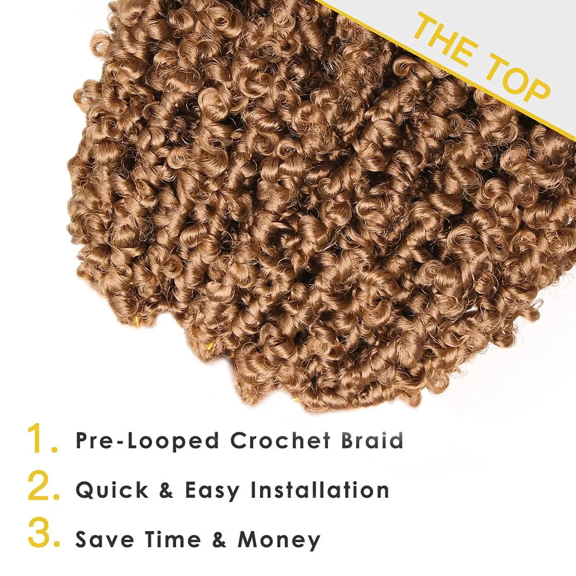 ZRQ Butterfly Locs Crochet Hair 12 Inch Pre-twisted Crochet Bob Hair Distressed Locs Butterfly Twist Locs Hair Messy Butterfly Braids Locs Hair For Women #27