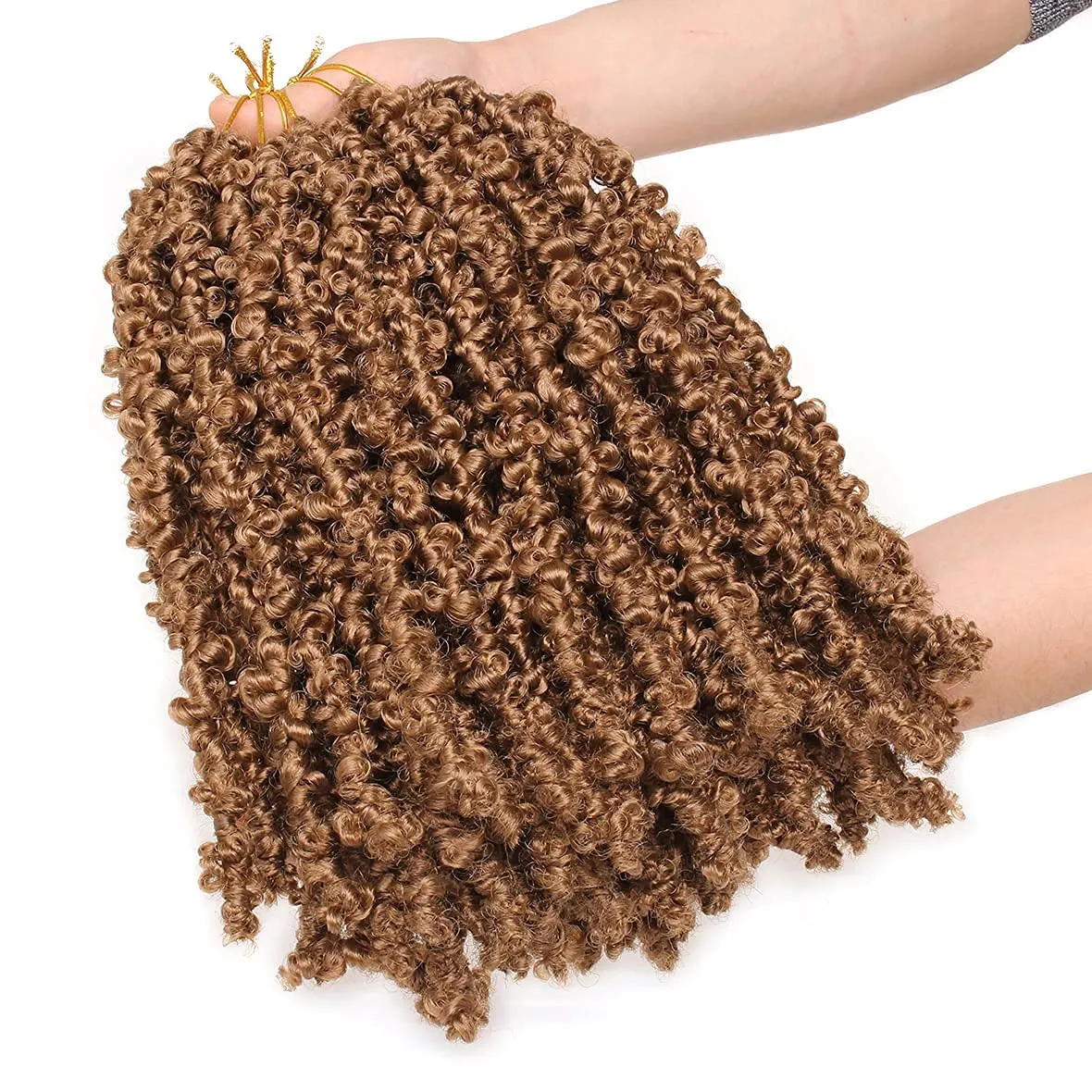 ZRQ Butterfly Locs Crochet Hair 12 Inch Pre-twisted Crochet Bob Hair Distressed Locs Butterfly Twist Locs Hair Messy Butterfly Braids Locs Hair For Women #27