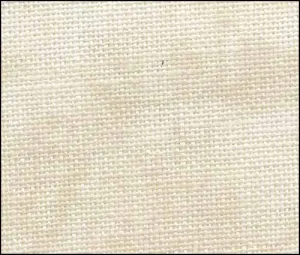 Zweigart Belfast Linen - 32 count - Smokey White Vintage - Fat Quarter